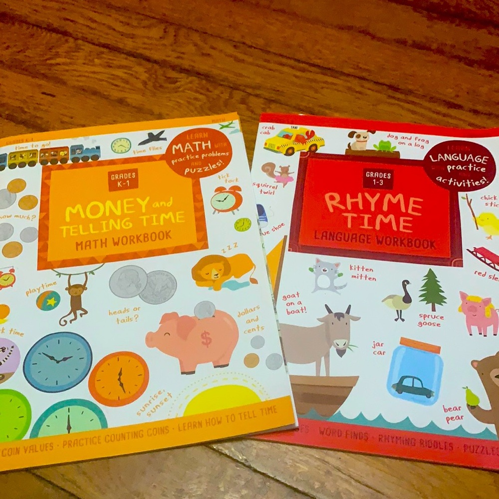 HOME LEARNING WORKBOOK SET Grades K-3